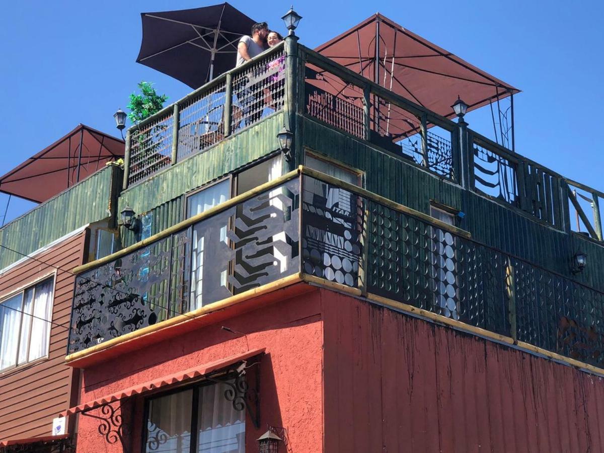 Auberge de jeunesse Valpo Arte à Valparaíso Extérieur photo